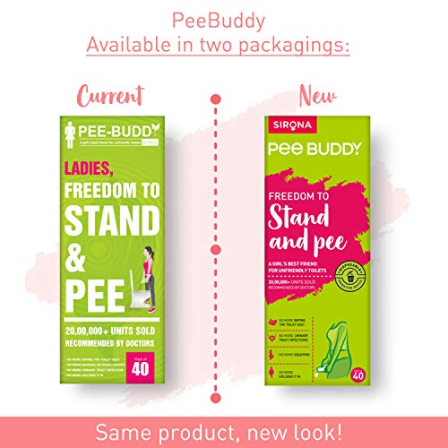 PEE BUDDY 40 Funnels Disposable Female Urination Device for Women | Portable, Leak-Proof Stand and Pee Funnels for Women, Girls| Public Toilets, Travel, Camping, Hiking and Outdoor Activities - Image 3