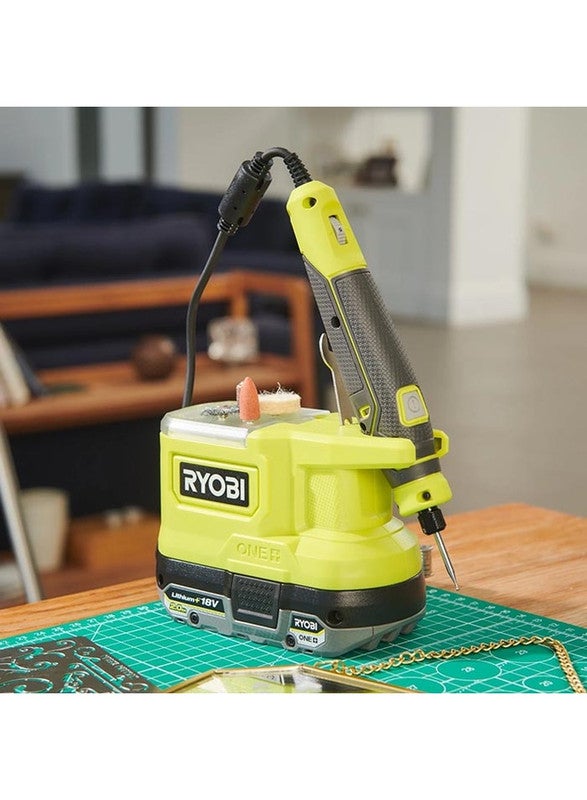 Ryobi Cordless Rotary Tool  / Dremel,  18V lithium-ion battery, 3.2mm size, 23000 RPM, Without Battery And Charger - Image 3