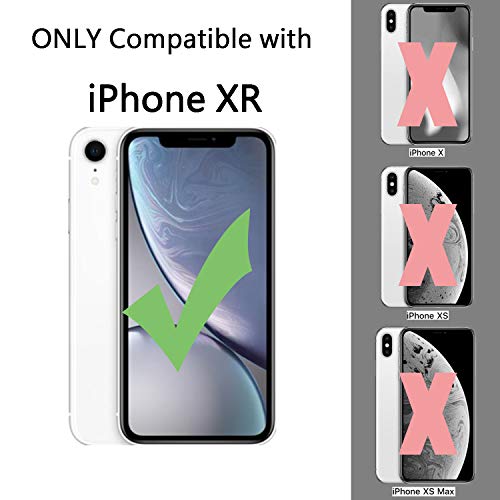 TENOC Phone Case Compatible with iPhone XR, Clear Case Shockproof Protective Bumper Slim Cover for 6.1 Inch - Image 2