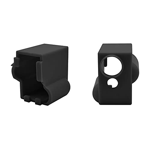 TESSERACT Silicone Socks Protective Cover for Heat Block I Volcano Extruder Hotend Protection Cover I E3D Volcano Heat Block Silicone Cover I High Temperature Resistance 280 Degrees (Qty: 3 Pieces) - Image 1