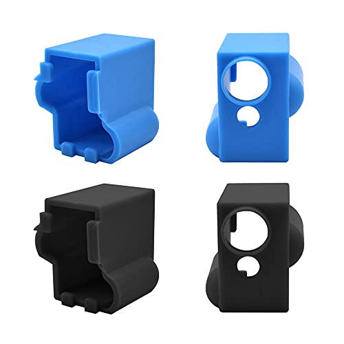 TESSERACT Silicone Socks Protective Cover for Heat Block I Volcano Extruder Hotend Protection Cover I E3D Volcano Heat Block Silicone Cover I High Temperature Resistance 280 Degrees (Qty: 3 Pieces) - Image 2