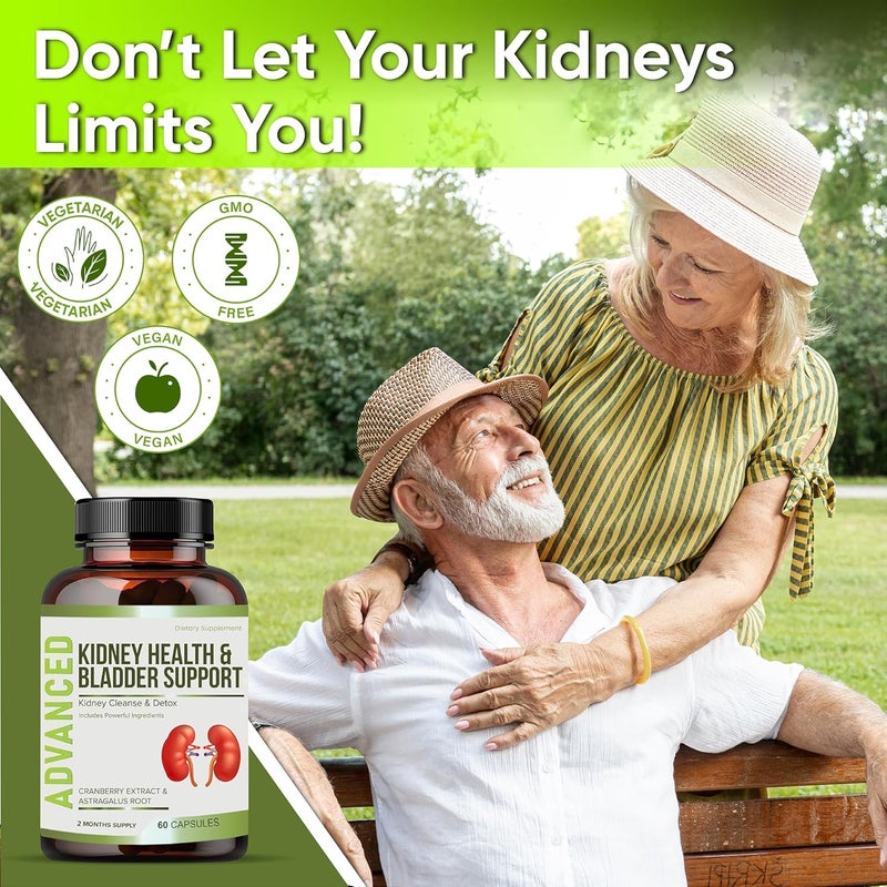 NutraPro Kidney Cleanse Detox  Repair and Bladder Support Kidney Support Supplement for Kidney Restore with Chanca PiedraCranberry Juniper Berries for Detox and Bladder Health60 Day Supply - Image 3