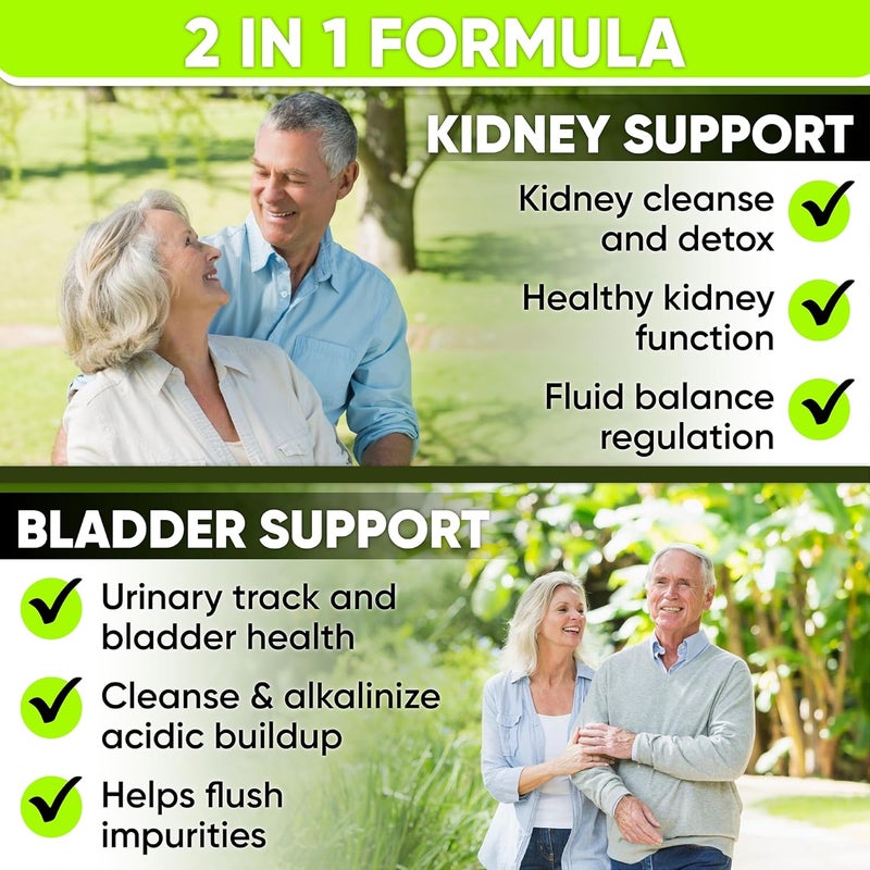 NutraPro Kidney Cleanse Detox  Repair and Bladder Support Kidney Support Supplement for Kidney Restore with Chanca PiedraCranberry Juniper Berries for Detox and Bladder Health60 Day Supply - Image 2