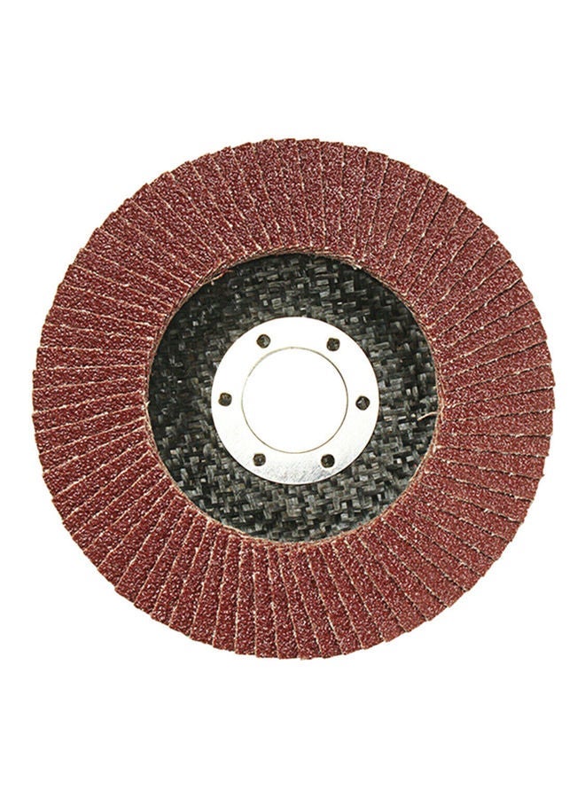 NIBEMINENT 20-PIece 80 Grits Sanding Grinding Wheel Set Brown/Black 4.5inch  - Image 2