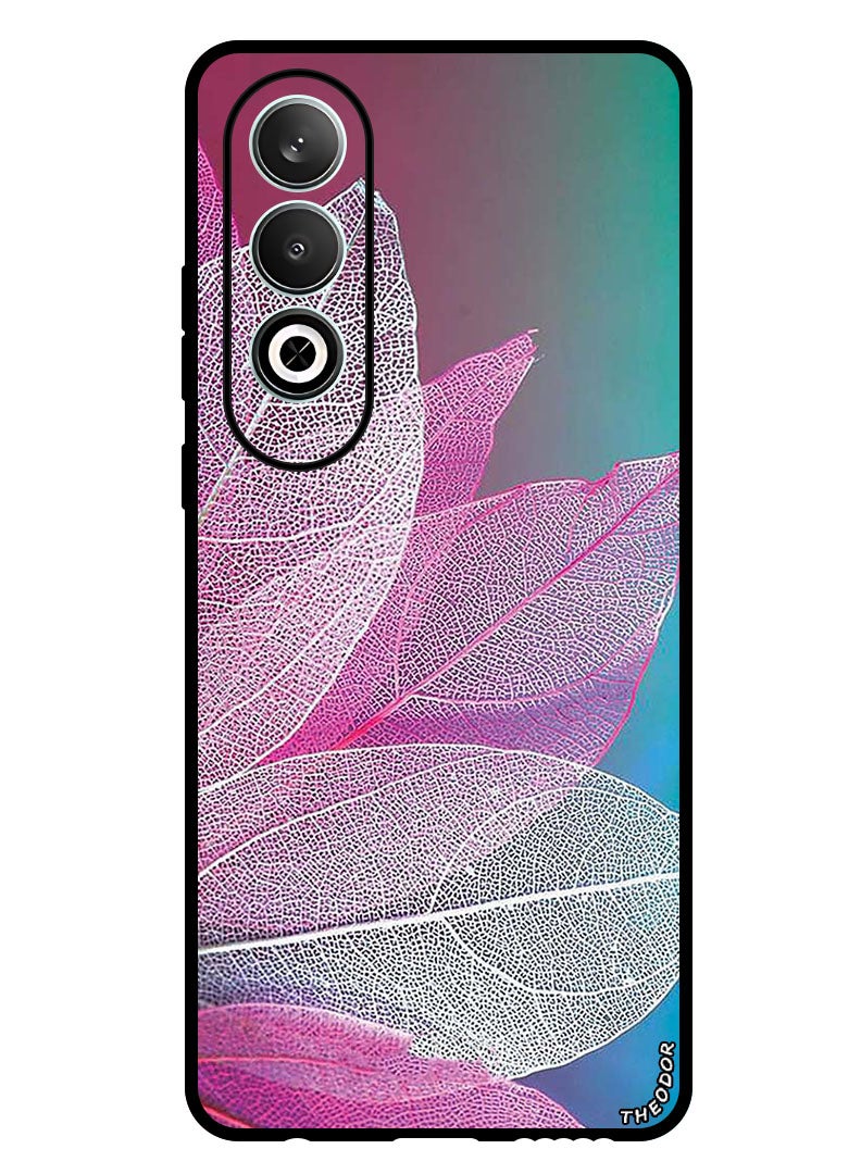 Theodor Protective Case Anti Scratch Shock Proof Bumper Cover For OnePlus Nord CE 4 Leaf Colorful - Image 1