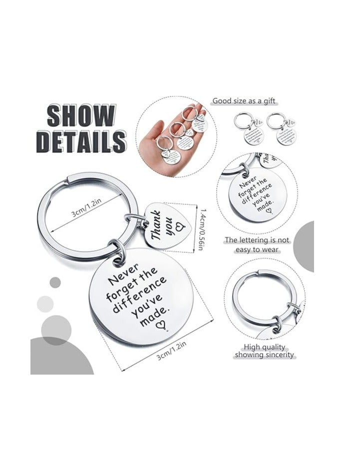 Oasisgalore 6-Piece Thank You Gifts – Appreciation Keychains for Coworkers, Nurses, Teachers, and More  - Image 2