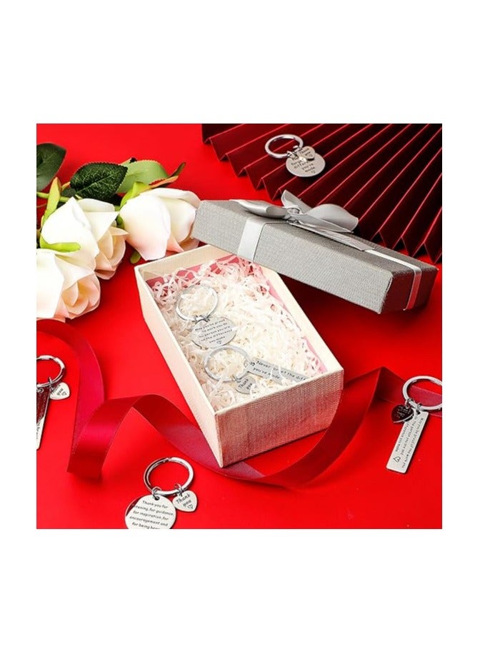 Oasisgalore 6-Piece Thank You Gifts – Appreciation Keychains for Coworkers, Nurses, Teachers, and More  - Image 4
