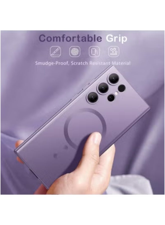 JAJEEK Samsung Galaxy S23 Ultra Case Cover Compatible with MagSafe – Slim Thin Magnetic Protective Case for Samsung Galaxy S23 Ultra 6.8-Inch – Lightweight Shockproof Anti-Scratch Clear Back Cover – Wireless Charging Friendly with Precise Cutouts - Image 4