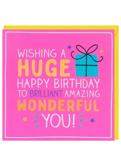 Happy Jackson Pigment Happy Jackson Amazing Wonderful You Birthday Card  - Image 1
