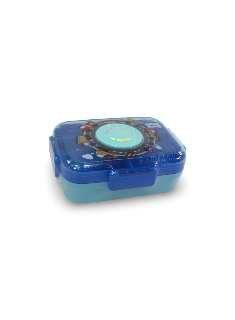Stephen Joseph Bento Box Dump Truck 750ml – Baby Blue & Blue - Image 1
