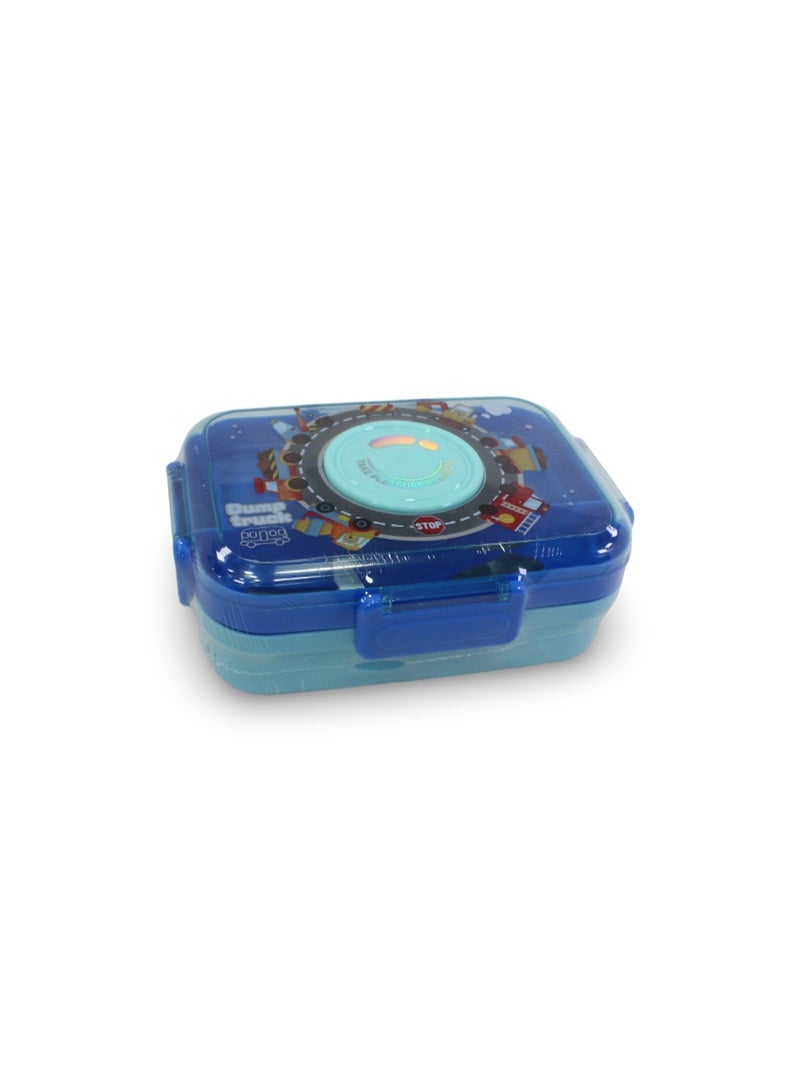 Stephen Joseph Bento Box Dump Truck 750ml – Baby Blue & Blue - Image 2