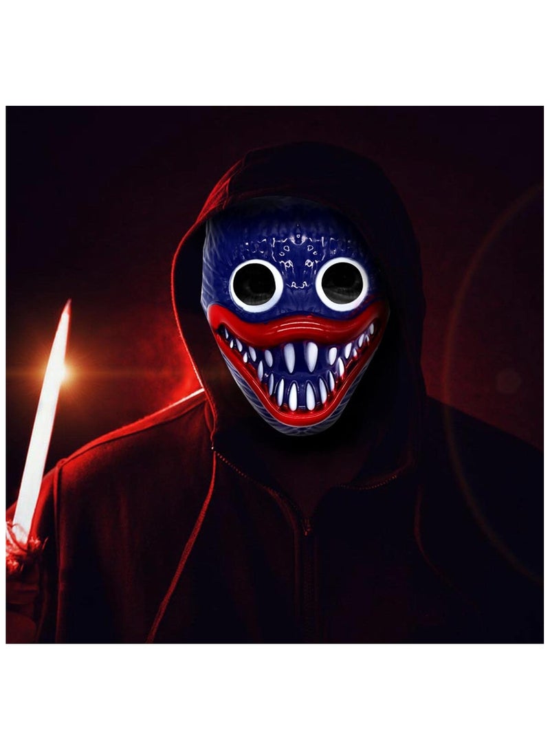 LED Light Up Huggy Wuggy Mask Poppy Playtime Neon Glow Mask  - Image 2