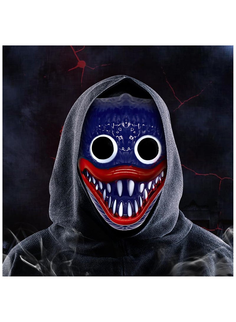 LED Light Up Huggy Wuggy Mask Poppy Playtime Neon Glow Mask  - Image 1