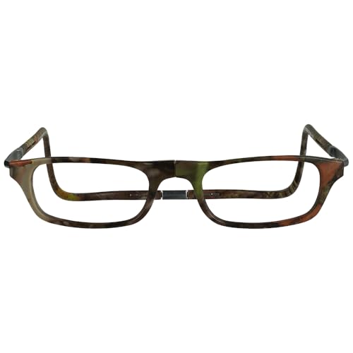Clic Magnetic Reading Glasses for Men or Women, Computer Readers, Original Expandable, (M-XL, Kings Camo, 1.25 Magnification) - Image 2