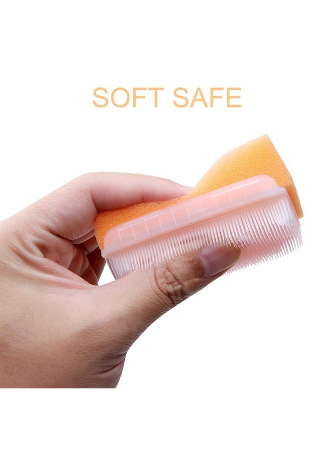 ARGOMAX - 6 Pack Bath & Body Hands Scrub Sponge Brushes - Image 1