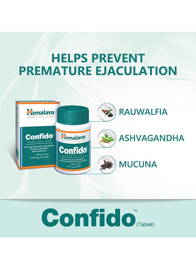 Himalaya Confido Delay Tabs 120  - Image 2