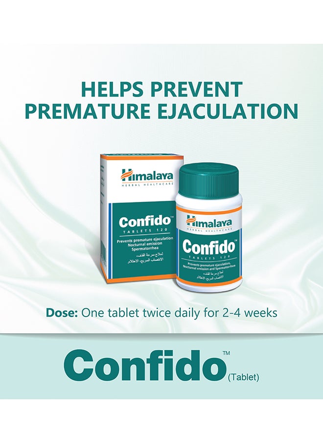 Himalaya Confido Delay Tabs 120  - Image 3