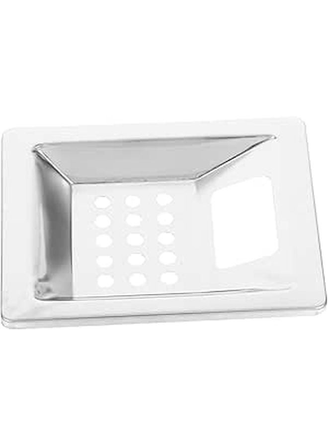 Stainless Steel Outdoor Ashtray with Lid Windproof Smokeless Portable for Patio Bar - Image 1