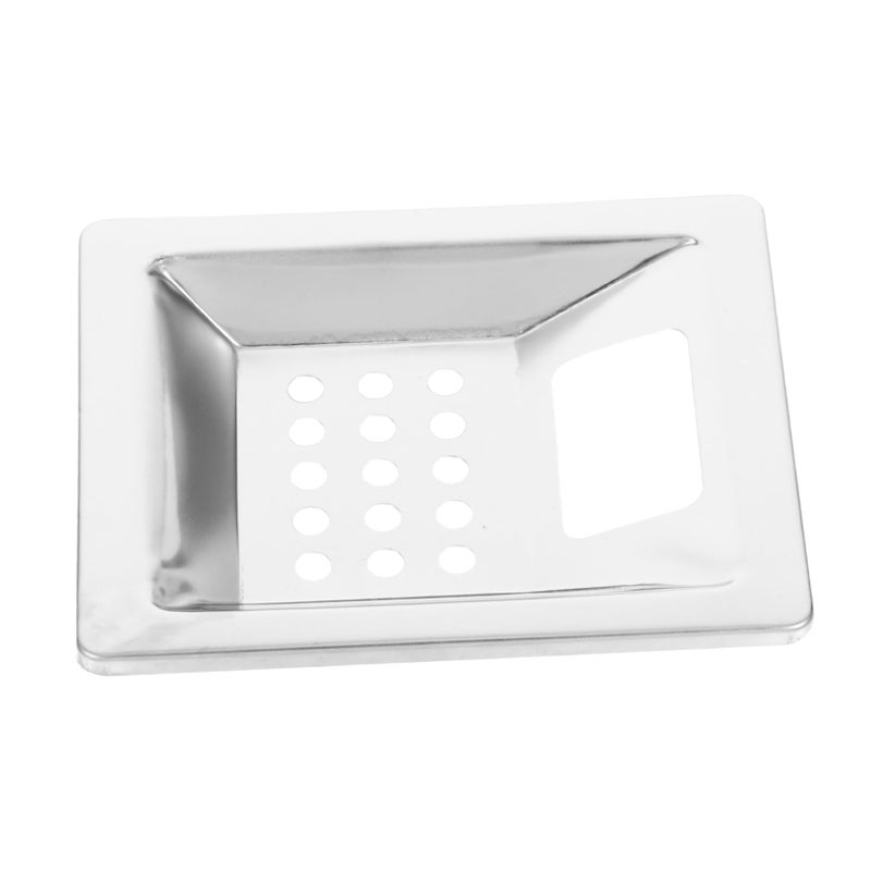 Stainless Steel Outdoor Ashtray with Lid Windproof Smokeless Portable for Patio Bar - Image 2