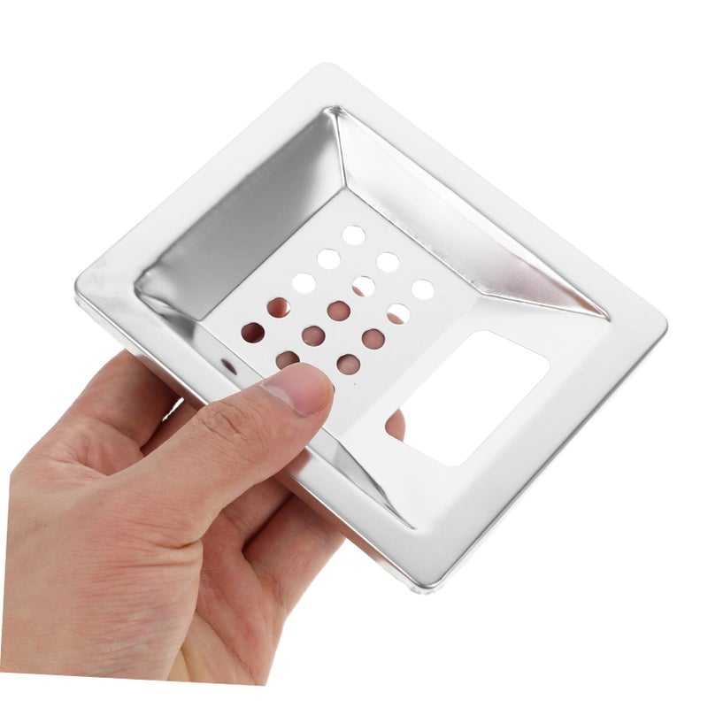 Stainless Steel Outdoor Ashtray with Lid Windproof Smokeless Portable for Patio Bar - Image 4