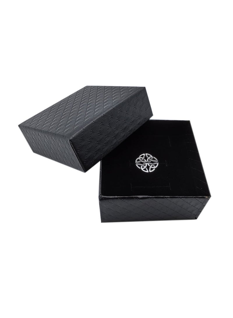 DB Innov. Pin Brooch, 1PC Cutout Geometric Floral Brooch, Premium Stainless Steel Pin Brooch for Women Men Children, Lapel Pins Shirt Collar Brooch Buckle Lapel Pins Badge Suit Clip Accessory for Clothing Bags Jackets Shirts. - Image 5
