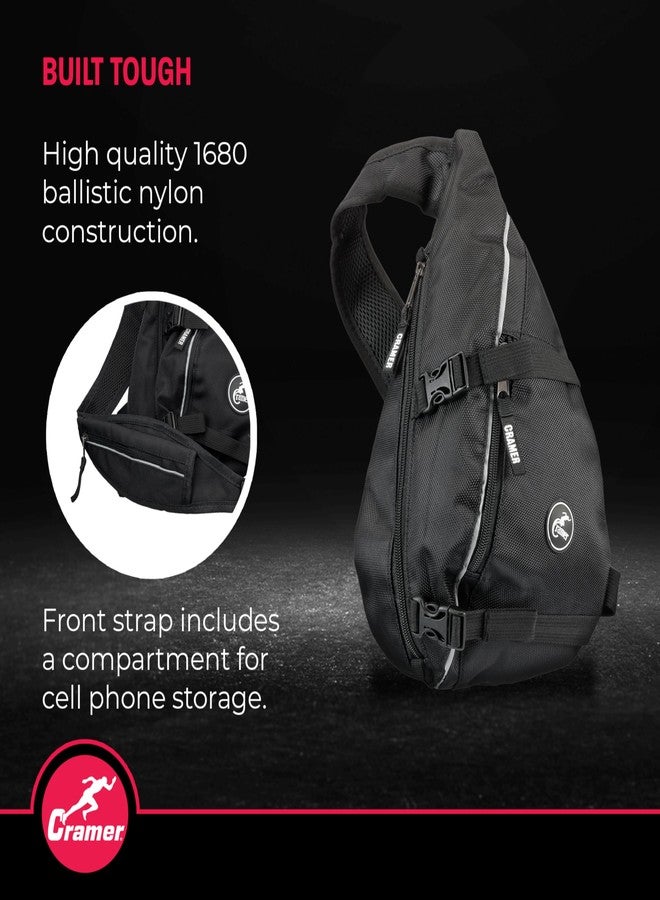 Cramer AT Messenger Pack for Athletic Trainers, Durable Over the Shoulder Sling Bag, Fanny Pack Alternative, Lightweight Training Kit Carries Essential Supplies, Including Tape and Scissors, Empty - Image 3