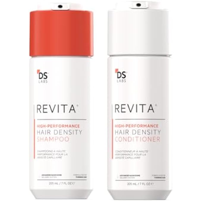DS LABORATORIES REVITA SHAMPOO AND CONDITIONER FOR THINNING HAIR, SUPPORTS GROWTH, STRENGTHENS AND THICKENS HAIR, SULPHATE FREE, DHT BLOCKER, 205 ML - Image 2