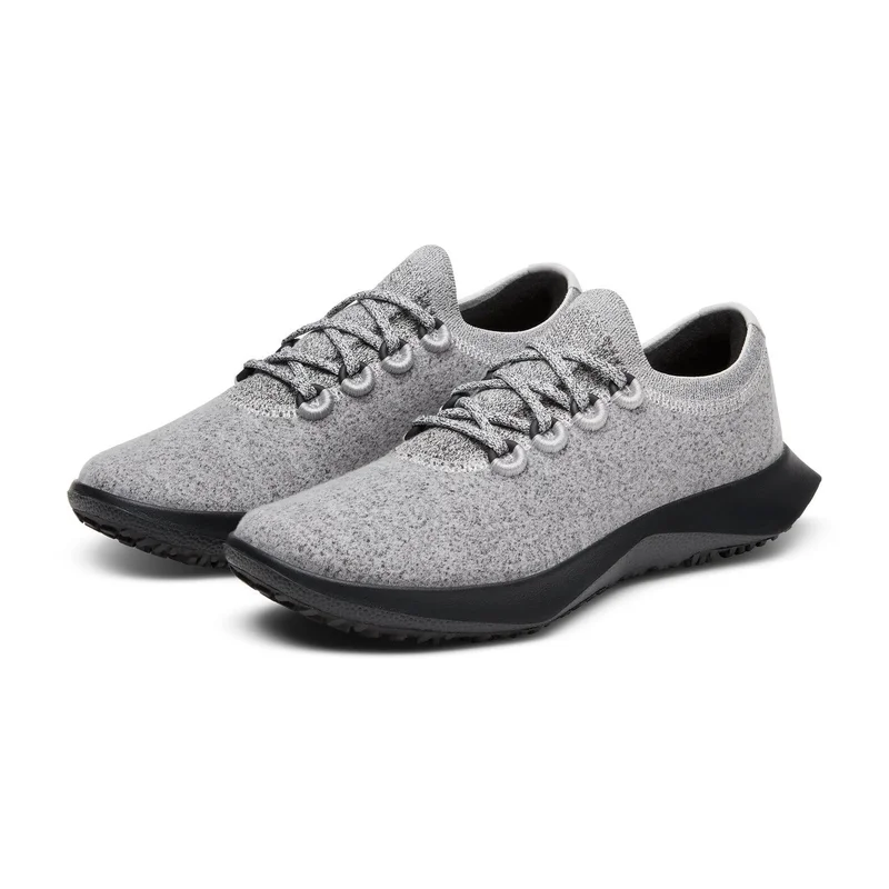 اول بيردز Men's Wool Dasher Mizzles - Medium Grey (Ntrl Blk)