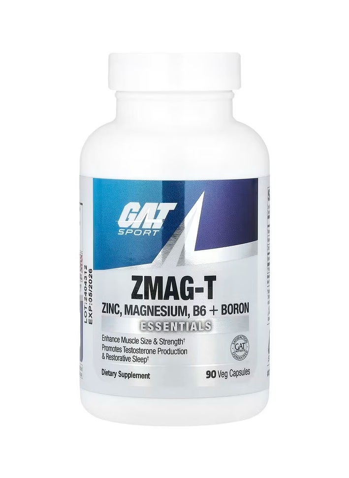 GAT SPORT ZMAG-T Zinc and magnesium 90 Veg Capsules 