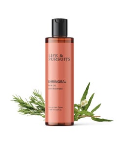 Life & Pursuits Life & Pursuits USDA Organic Hair Growth Oil (200 ml) With Bhringraj, Amla, Almond, Sesame, Coconut & Castor Oil For dry Scalp Therapy, Strong & Healthy Hair (Packaging may vary)  - Image 1