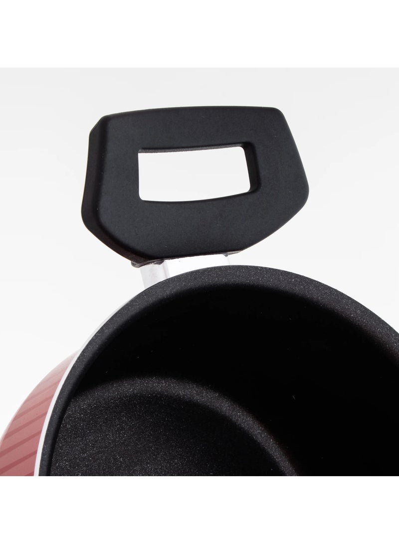 نيوفلون قدر طهي نيوفلون غطاء ستيل مقاس 32 سم - Image 3