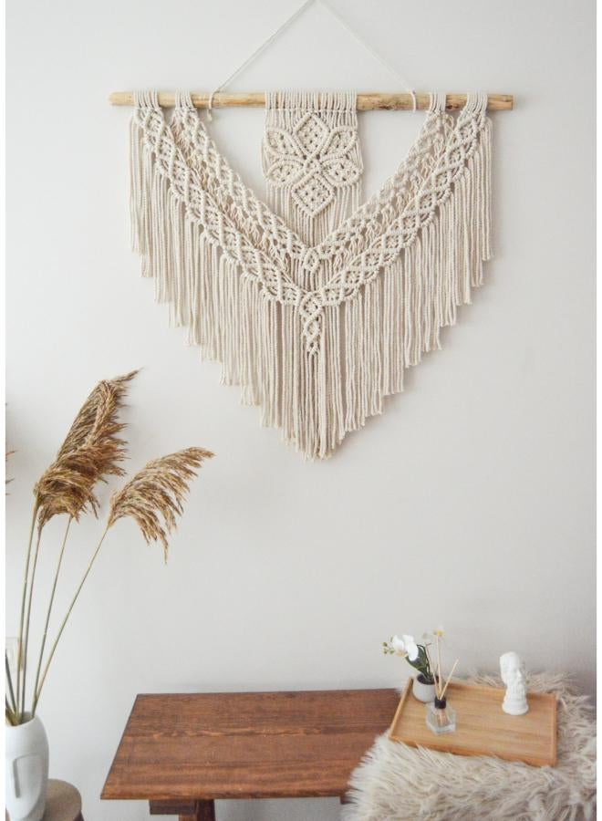 Antikiano Macrame Wall Hanging Bohemian Decoration - Image 1