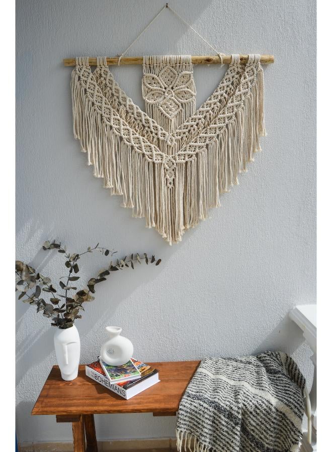 Antikiano Macrame Wall Hanging Bohemian Decoration - Image 3