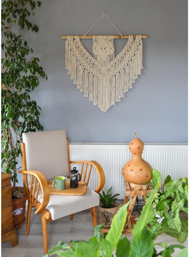 Antikiano Macrame Wall Hanging Bohemian Decoration - Image 4