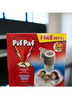 Pif Paf Mosquito killer device for quiet nights, 28 milliliters 