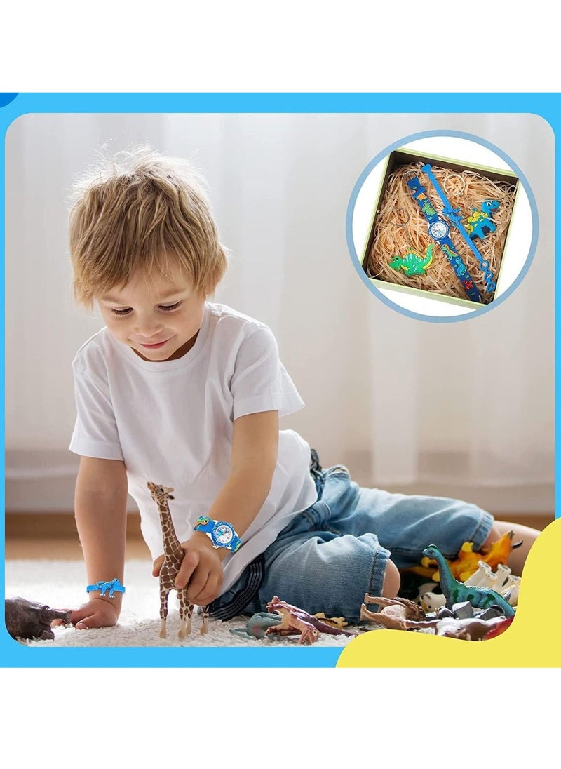 Kids Smart Watch, Including Dinosaur Keyring for Kids Dinosaur Gifts for Birthday Party Gift - Image 1