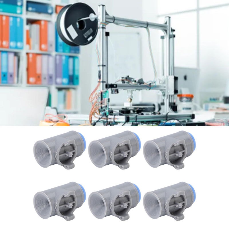 6pcs Tube Connector PETG 3D Printer Feed Tube Fittings For Printer Easy Replacement Joint For Smooth Filament Feed - Image 4