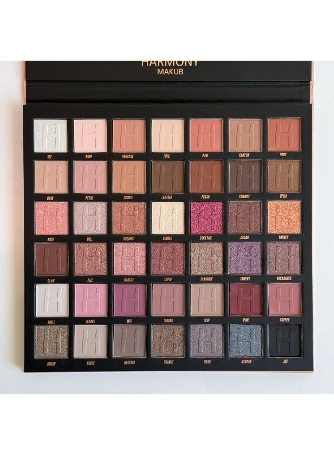 Harmony Natural: A comprehensive, creative palette 42 shades of enchantment and allure for a heart-captivating look on every occasion. - Image 4