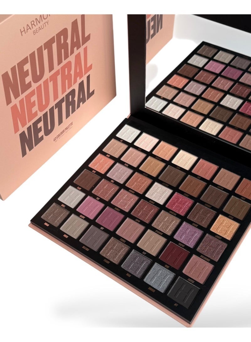 Harmony Natural: A comprehensive, creative palette 42 shades of enchantment and allure for a heart-captivating look on every occasion. - Image 5