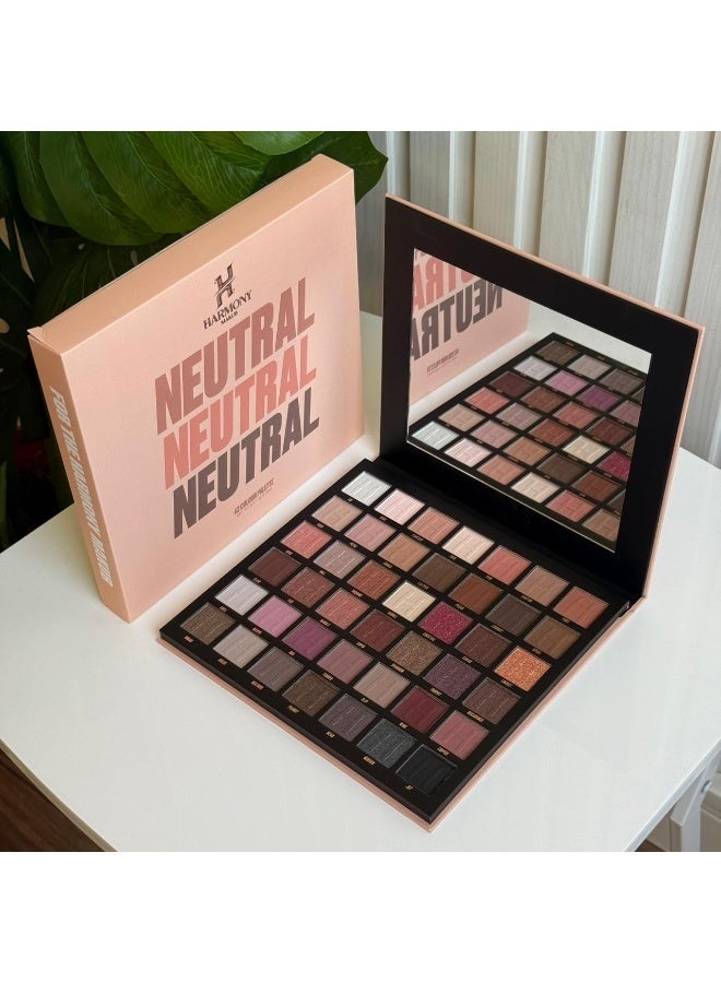 Harmony Natural: A comprehensive, creative palette 42 shades of enchantment and allure for a heart-captivating look on every occasion. - Image 3