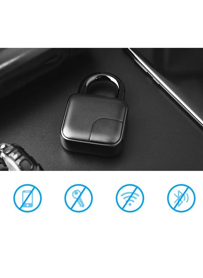 Thoraya - L3 Fingerprint Recognition Backpack Padlock Household Electronic Intelligent Fingerprint Lock - Image 1