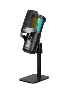 🎙️ MC-PW13 Zero Latency USB Desktop Microphone with RGB Lighting – Plug & Play Condenser Mic with Real-Time Monitoring, Volume Control, Mute Button & Adjustable Stand – Ideal for Podcasting, Gaming, Streaming, Online Meetings & Voice Recording | High-Quality Sound, Easy Setup & Durable Design