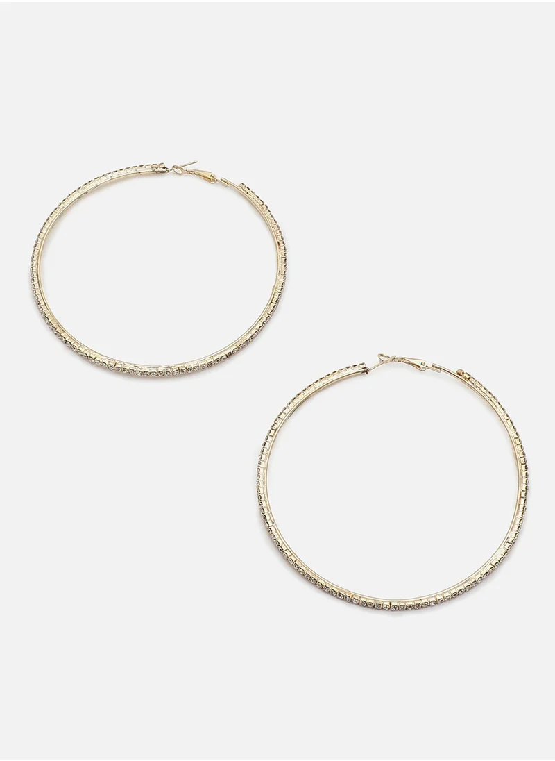 SOHI Party Hoop Earrings