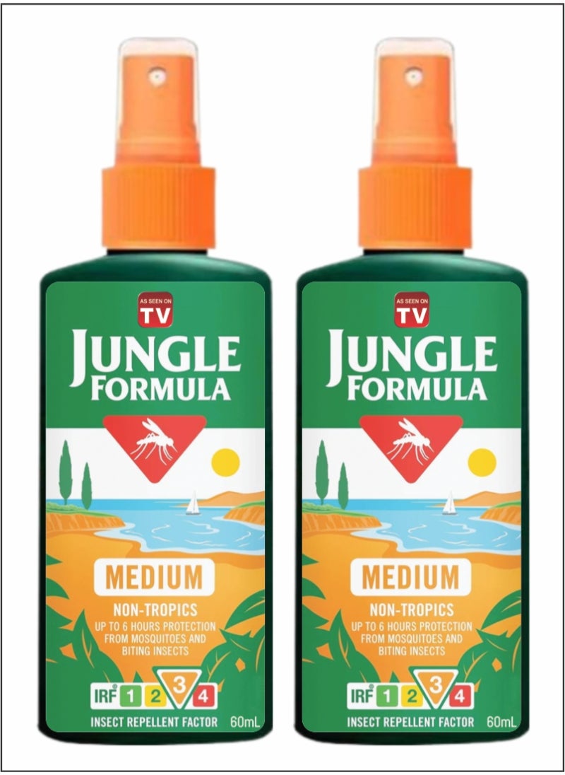 AS SEEN ON TV - Pack of 2 Jungle Formula Superior Mosquito Repellent for Maximum Safety in Any Environment - Image 1