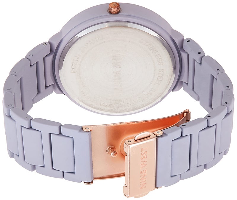 Nine West Women's Rubberized Bracelet Watch - Image 2
