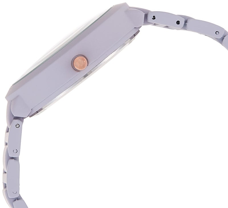 Nine West Women's Rubberized Bracelet Watch - Image 3