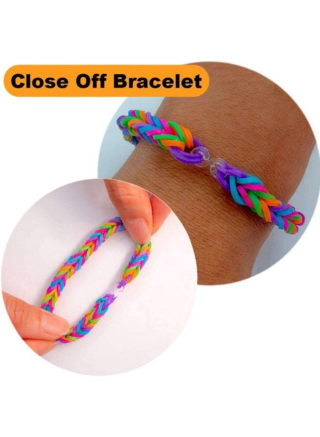 S-shine Crafts Sshine Clips For Loom Rubber Band For Diy Bracelet Making Refill Kit Connectors (Like S Clips C Clips) For Plastic Chain Links Bracelet - Image 4