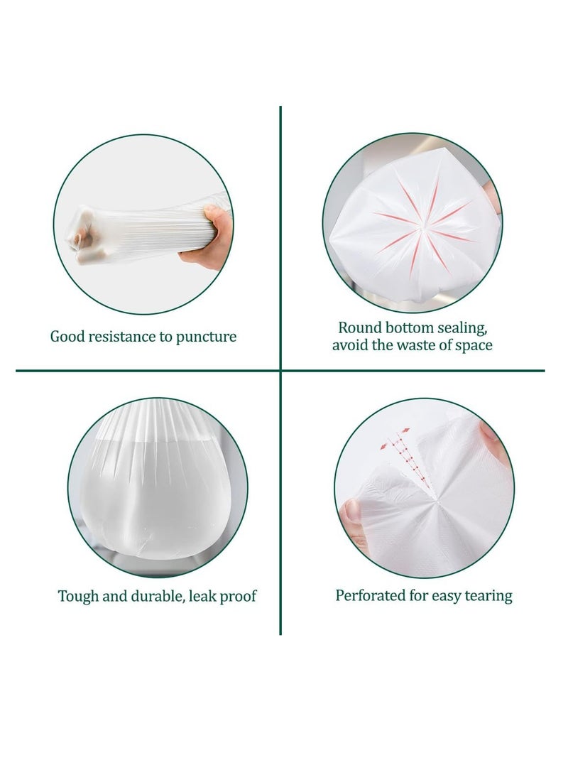 أن ان سي بيتس أكياس قمامة قابلة للتحلل الحيوي بسعة كبيرة 15 لترًا ومضادة للتسرب، متعددة الأغراض للاستخدام في غرفة المعيشة والمكتب والحمام والمطبخ، أكياس قمامة صديقة للبيئة (50 كيسًا) - Image 4