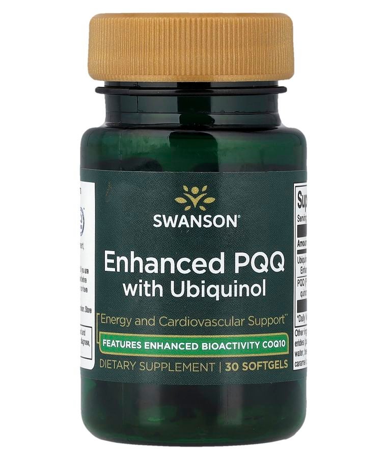 SWANSON Enhanced PQQ with Ubiquinol 30 Softgels