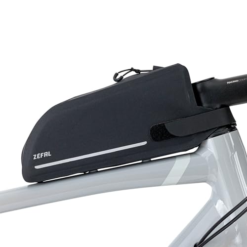 ZEFAL Z Adventure T1 Bolt - Bicycle Frame Bag - Horizontal Tube Bicycle Bag - Waterproof and Lightweight Top Tube Bag - Road Bike Accessory - Mountain Bike Accessory - Screws Included - Capacity 1 L - - Image 1